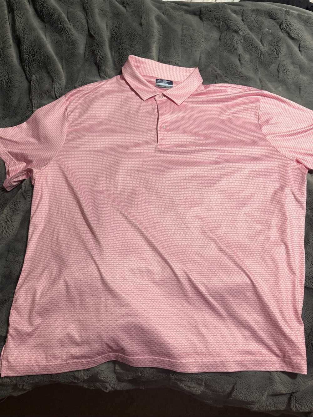 Ben Hogan Men's Pink Polo Shirt - Lightweight Performance